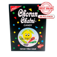 Hilal Choran Chatni Candy (Chatpata Churan Toffee) | Multi-Pack - Sweet, Sour & Tangy Herbal Digestive Hard Candies for Post-Meal Appetite Boost | South Africa | India Bazaar