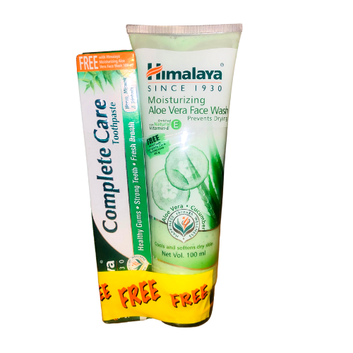 Himalaya Moisturizing Aloe Vera Face Wash 100ml |BB:APR.2026