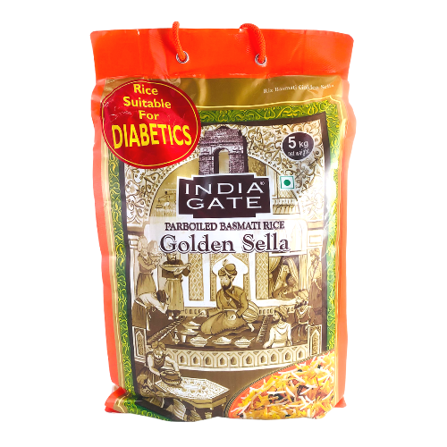 India Gate Parboiled Basmati Rice Golden Sella