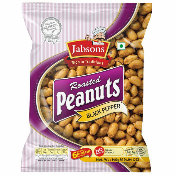 Jabsons Roasted Peanuts Black Pepper |BB:11.JUN.2025