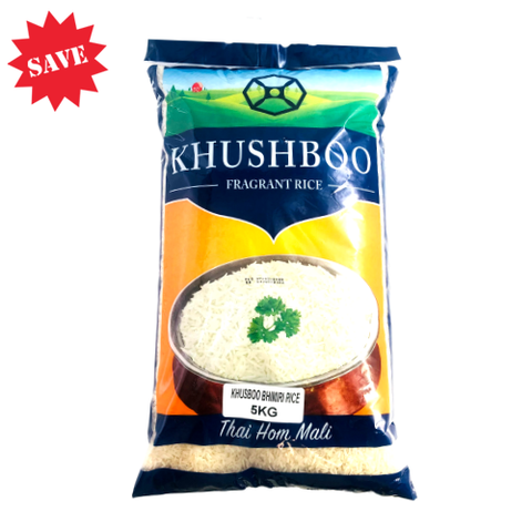 Khushboo Fragrant Bimri Rice Thai Hom mali rice