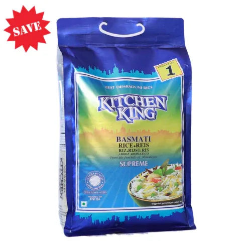 Kitchen King Supreme Basmati Rice | 5kg