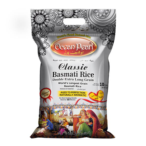 Ocean Pearl Classic Double Extra Long Grain Basmati Rice