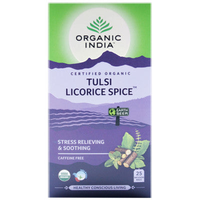 Organic India Tulsi Licorice Spice Tea Bags