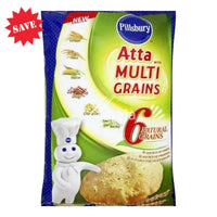 Pillsbury Multigrain Atta (7-Grain Whole Wheat Mix) | 5kg - High-Protein Nutrient-Dense Flour Blend for Super-Soft Healthy Fiber-Rich Indian Flatbreads | South Africa | India Bazaar