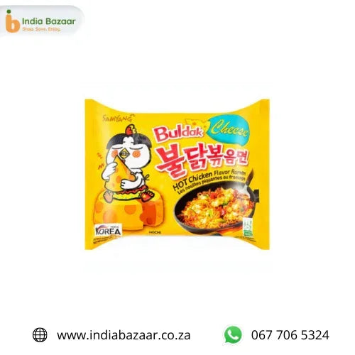 Samyang Buldak Cheese Hot Chicken Flavor Ramen Korean Noodles 140g