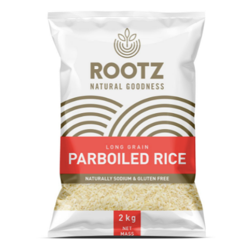 Rootz Parboiled Rice 2Kg