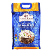 Royal India Extra Long Basmati Rice | 5kg - Extra Long Basmati Rice, Premium Rice, Biryani Rice, Long Grain Rice, India Bazaar South Africa.