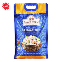 Royal India Extra Long Basmati Rice | 5kg - Extra Long Basmati Rice, Premium Rice, Biryani Rice, Long Grain Rice, India Bazaar South Africa.