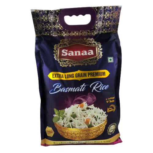 Sanaa Extra Long Grain Premium Basmati Rice | 5kg