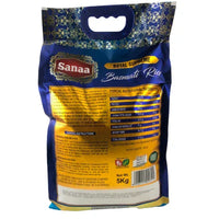 Sanaa Royal Supreme Basmati Rice (Premium Export Quality Chawal) | 5kg - Carefully Selected Aromatic Long Grain for Fluffy Side Dishes & Royal Pilafs | South Africa | India Bazaar