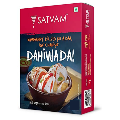 Satvam Dahi Wada Mix|BB:06.APR.2027