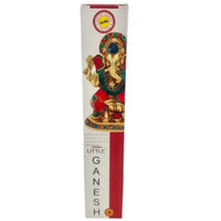 Sree Vani Little Ganesha Incense Sticks (Auspicious Puja Agarbatti) | Box Pack - Holy Spicy Herb Scent for Removers of Obstacles, Cleanses Home Energies | South Africa | India Bazaar