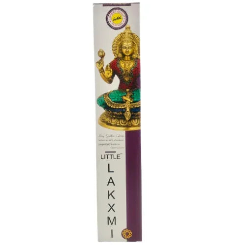 Sree Vani Little Laxmi Incense Sticks (Premium Wealth Ritual Agarbatti) | Box Pack - Spiritual Sweet Rose Fragrance for Friday Prayers & Inviting Prosperity | South Africa | India Bazaar