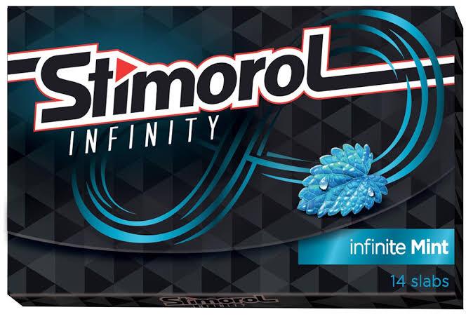 Stimorol Infinity Infinite Mint Chewing Gum Multipack | 50-Piece Pack - Intense Long-Lasting Peppermint Sugar-Free Gum for Refreshing Cold Breath | South Africa | India Bazaar