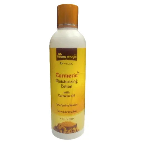 Turmo Magic Turmeric Moisturizing Lotion (Haldi Body Milk) | 200ml - Herbal Deep Repair Skin Conditioner for Fading Dark Spots & Restoring Radiant Complexion | South Africa | India Bazaar